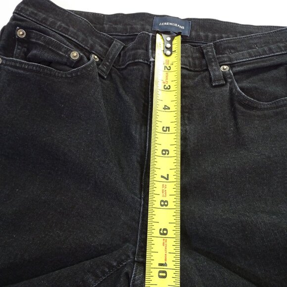 J Crew 484 Slim Black Skinny Jeans Men Size 32 x 34 Denim Zipper Fly Casual - Picture 12 of 14
